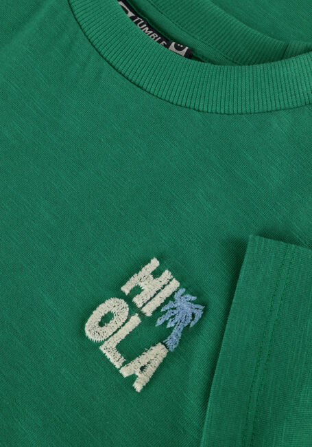 Groene TUMBLE 'N DRY T-shirt VACANCES - large