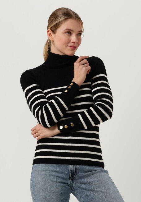 Zwarte VANESSA BRUNO Coltrui SOPHIE RUND NECK PULLOVER - large