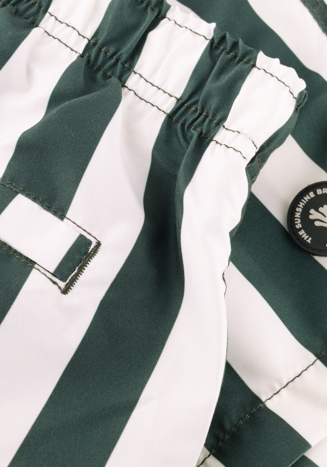 SHIWI SWIMSHORT BROAD STRIPE Shorts de bain en vert - large