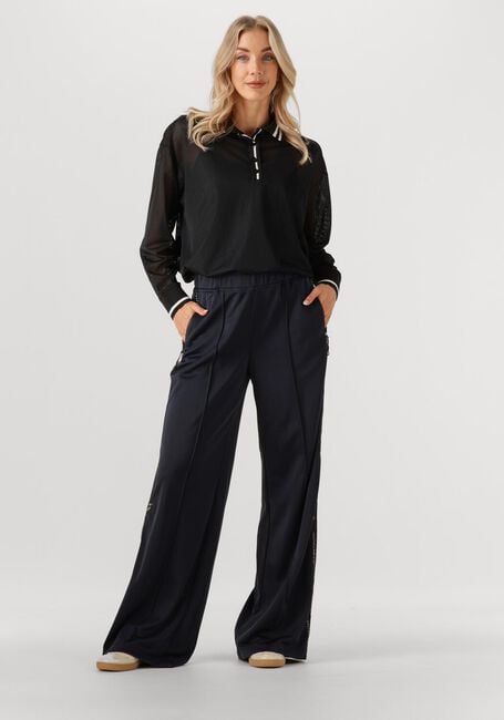 Zwarte HAUTE L'AMITIÉ Polo DRIFT POLO BLOUSE - large