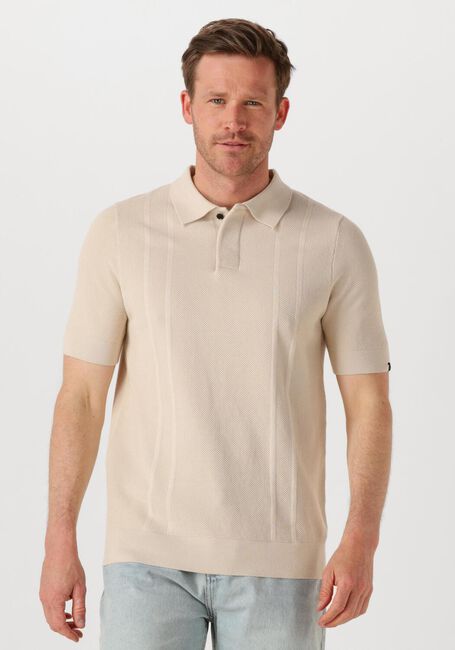 Beige BUTCHER OF BLUE Polo RIPLEY KNIT POLO - large