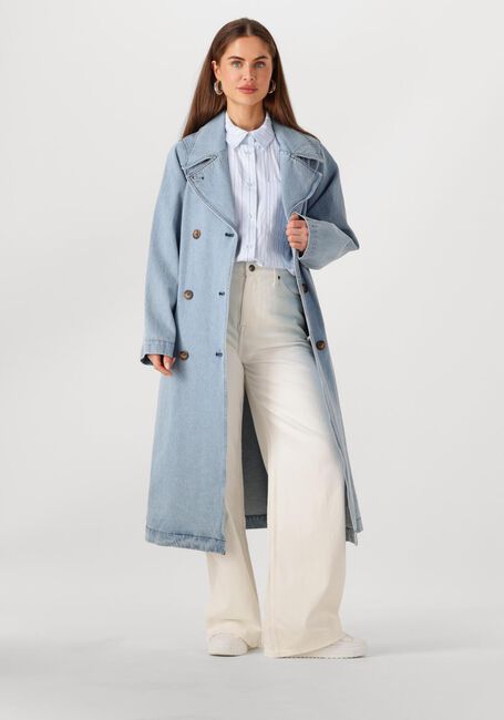 MODSTRÖM Trenchcoats MADELINEMD DENIM JACKET en bleu - large
