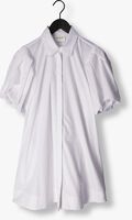 EST'SEVEN Mini robe EST’POPLIN DRESS VIN en blanc