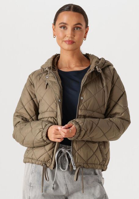 WITHBLACK Veste matelass&eacute; WBLASTRID QUILTED JACKET Kaki - large