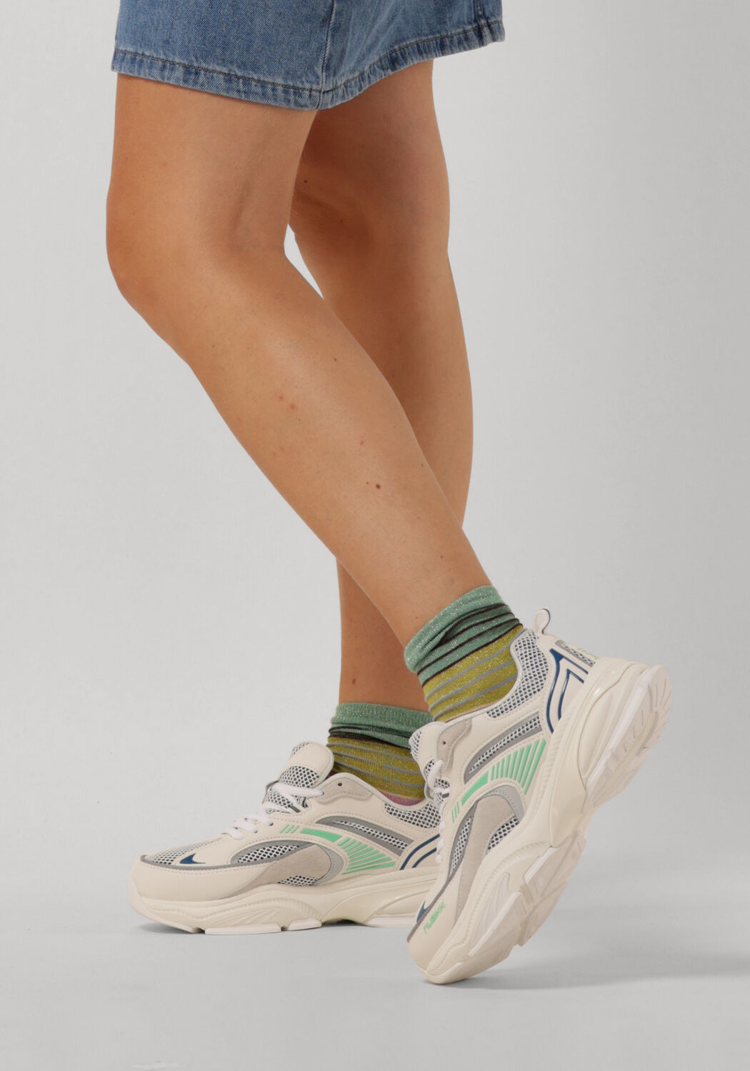 Witte NUBIKK Sneakers COMET RUNNER - large