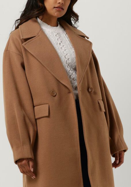 LIU JO Manteau CAPPOTTO TS.NAVETTA DIAGONALE en camel - large