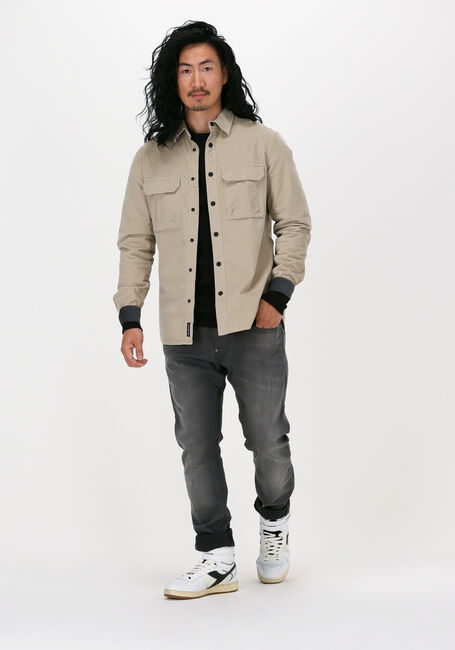 CALVIN KLEIN Surchemise CORDUROY REGULAR SHIRT en beige - large