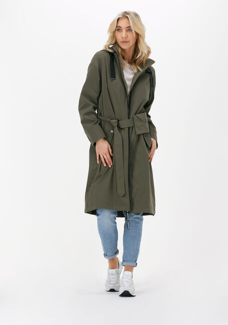 Donkergroene BEAUMONT Jassen CLASSY PARKA - large