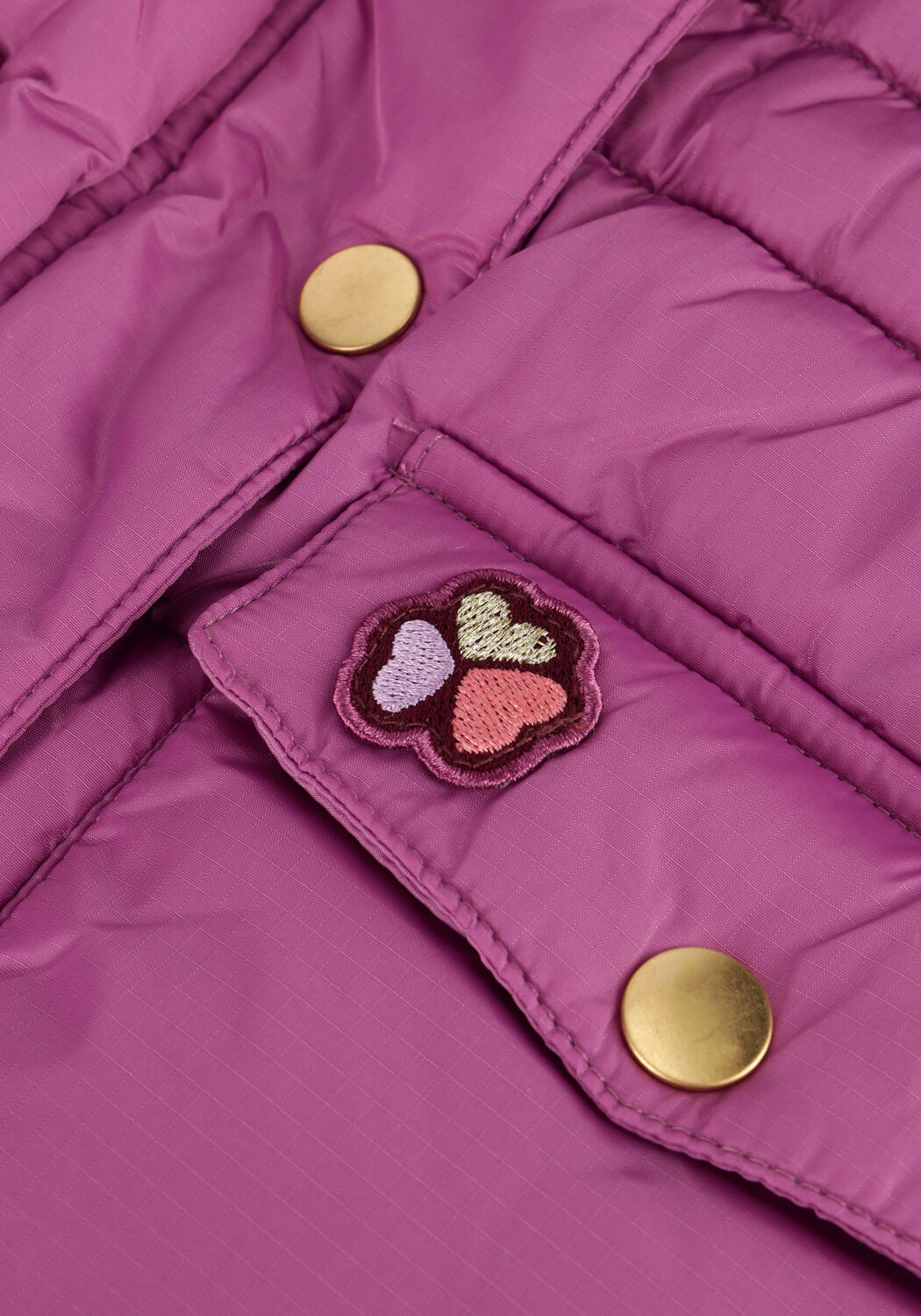 Paarse Z8 Gewatteerde jas XAVA - large