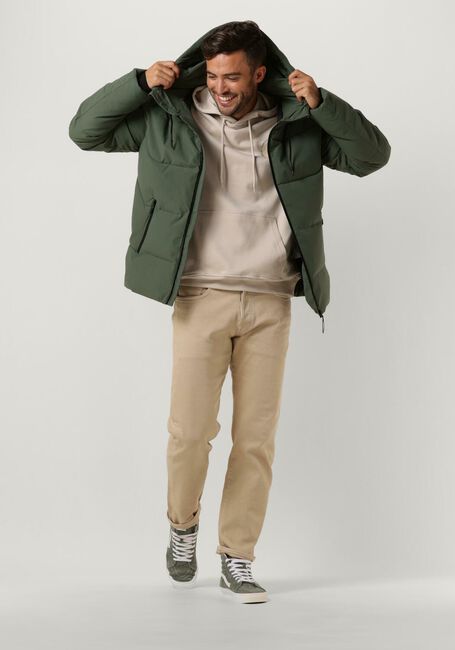 Zand WOODBIRD Sweater WBPACS CIRCLE HOODIE Zand WOODBIRD Sweater WBPACS CIRCLE HOODIE - large