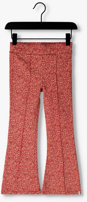 LOOXS Pantalon évasé LITTLE FLORAL FLARED PANTS en rouge - large