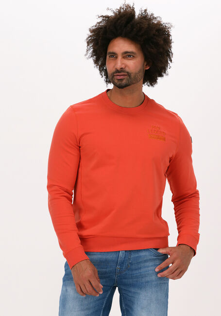 PME LEGEND Chandail R-NECK FINE TERRY en orange - large