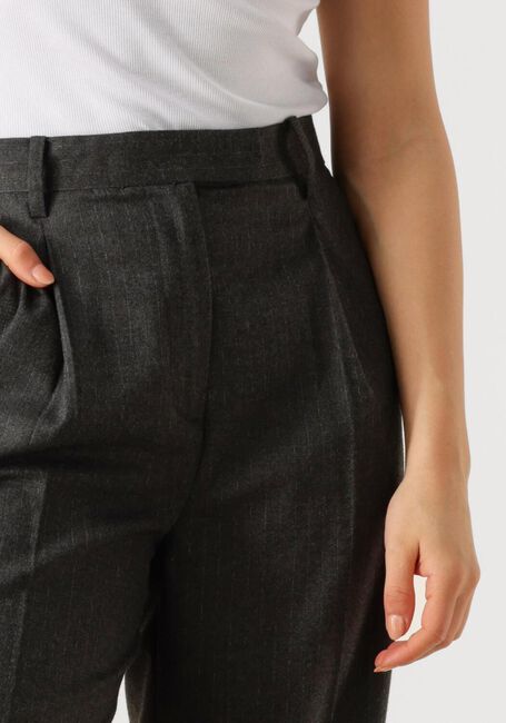 Donkergrijze SECOND FEMALE Pantalon WAKE TROUSERS - large