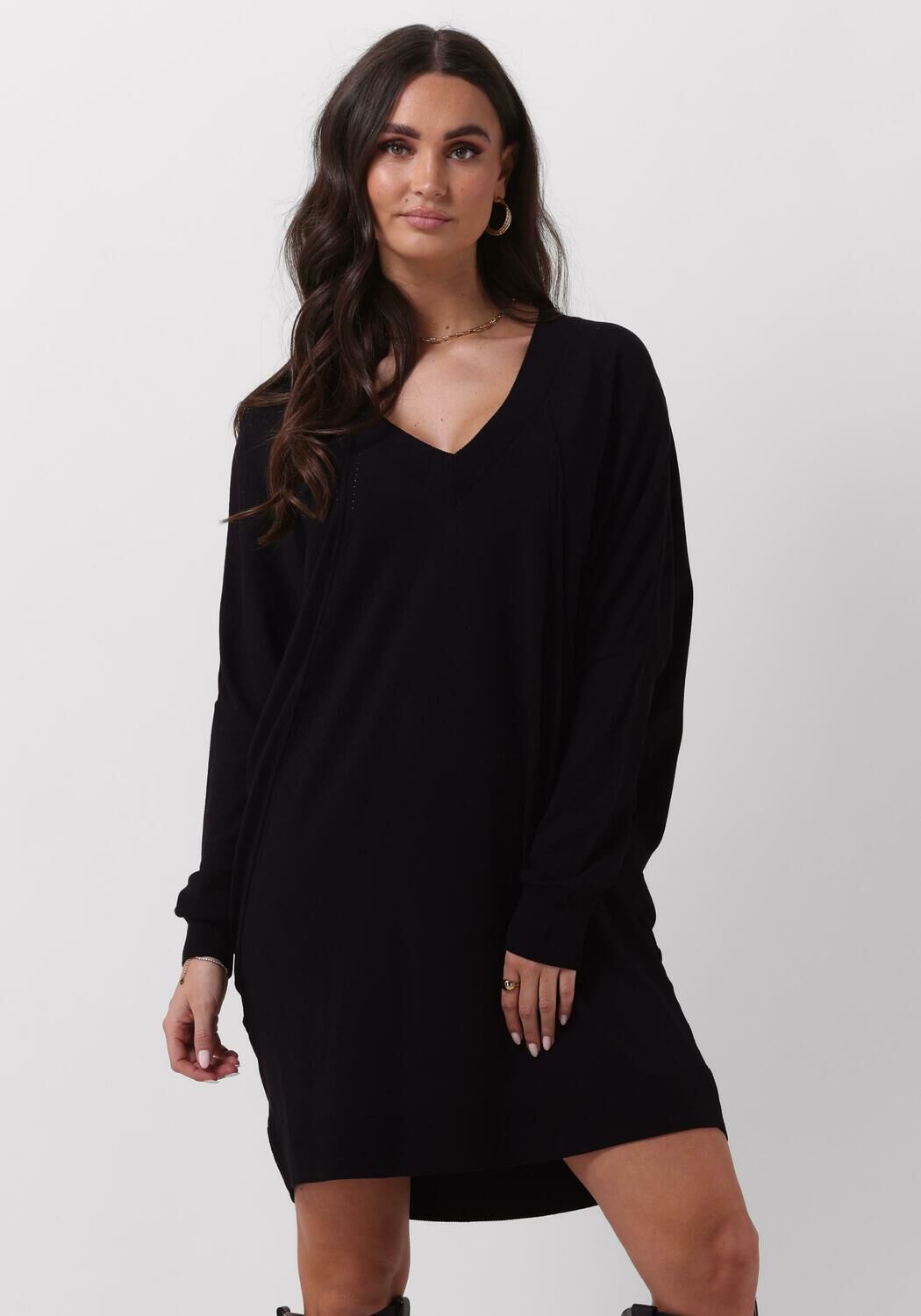 Oversized jurk zwart best sale