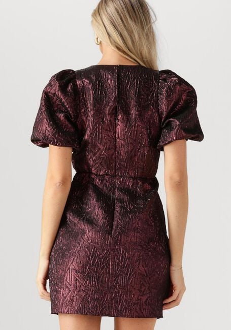 Bordeaux FREEBIRD Mini jurk DEANNA - large