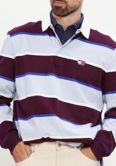 TOMMY JEANS Polo TJM STRIPED RUGBY en multicolore - large