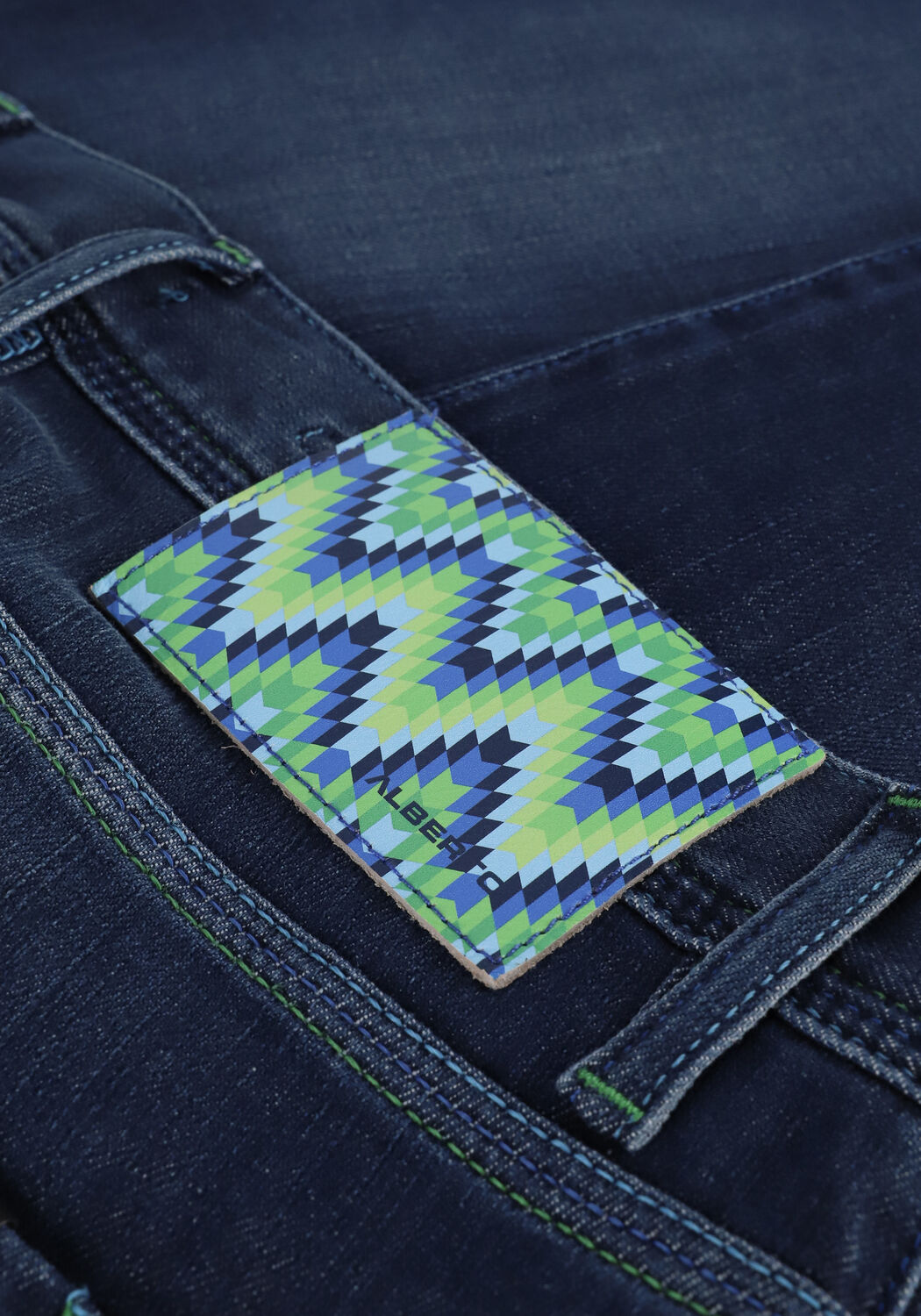 ALBERTO Slim fit jeans SLIM en bleu - large