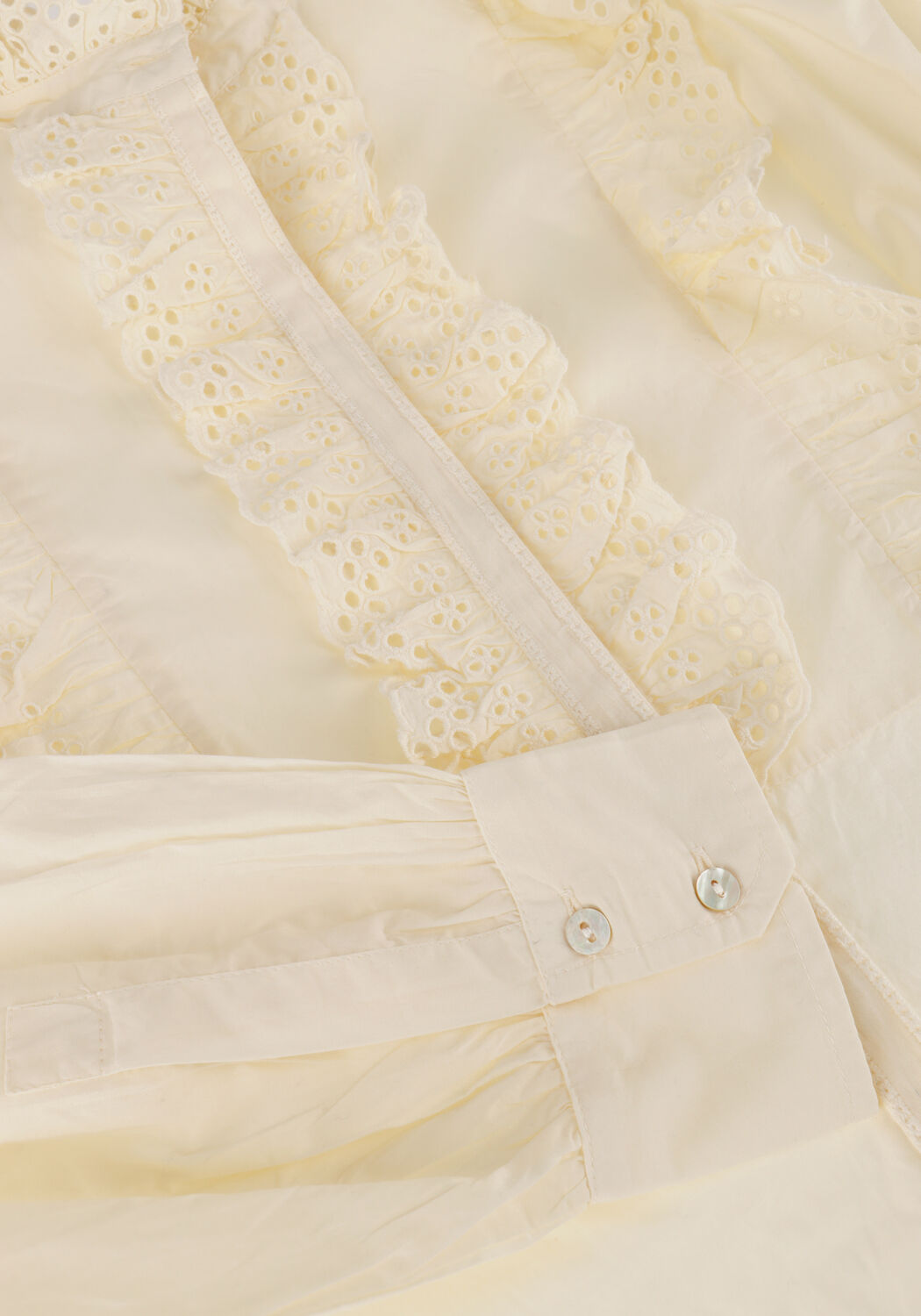 Ecru ANTIK BATIK  CHARLOTTE BLOUSE - large