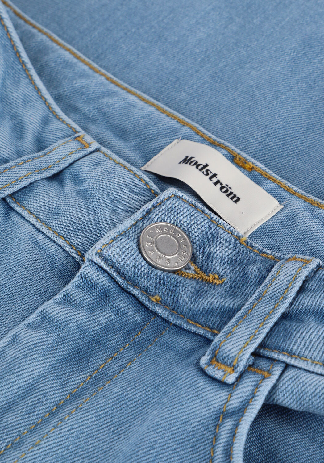 MODSTR&Ouml;M Wide jeans OLLI JEANS en bleu - large