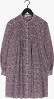 MSCH COPENHAGEN Mini robe HEDDE RIKKELIE LS SHIRT DRESS AOP en violet