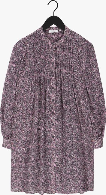 MSCH COPENHAGEN Mini robe HEDDE RIKKELIE LS SHIRT DRESS AOP en violet - large