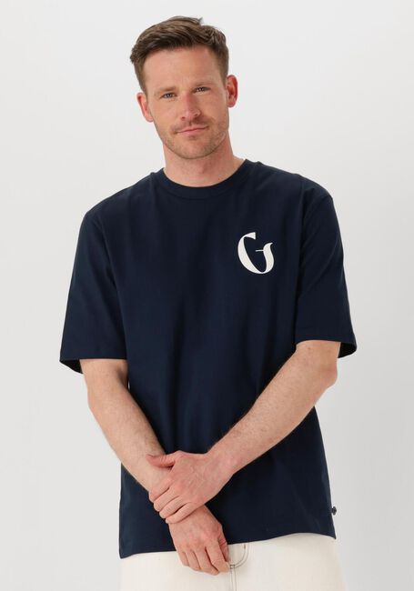 THE GOODPEOPLE T-shirt TON Bleu foncé - large