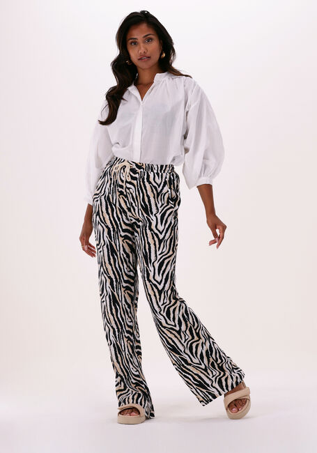Zwarte HARPER & YVE Wijde broek VALERIE-PA - large