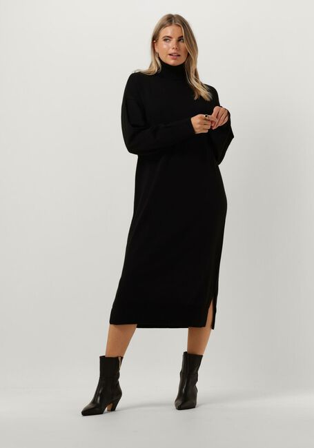 Zwarte MSCH COPENHAGEN Midi jurk MSCHODANNA RACHELLE R DRESS - large