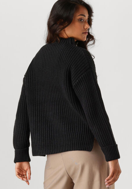 SELECTED FEMME Pull SELMA LS KNIT PULLOVER B en noir - large