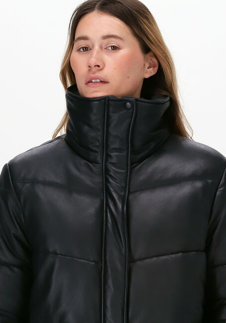 Zwarte IBANA Leren jas CASIA - large