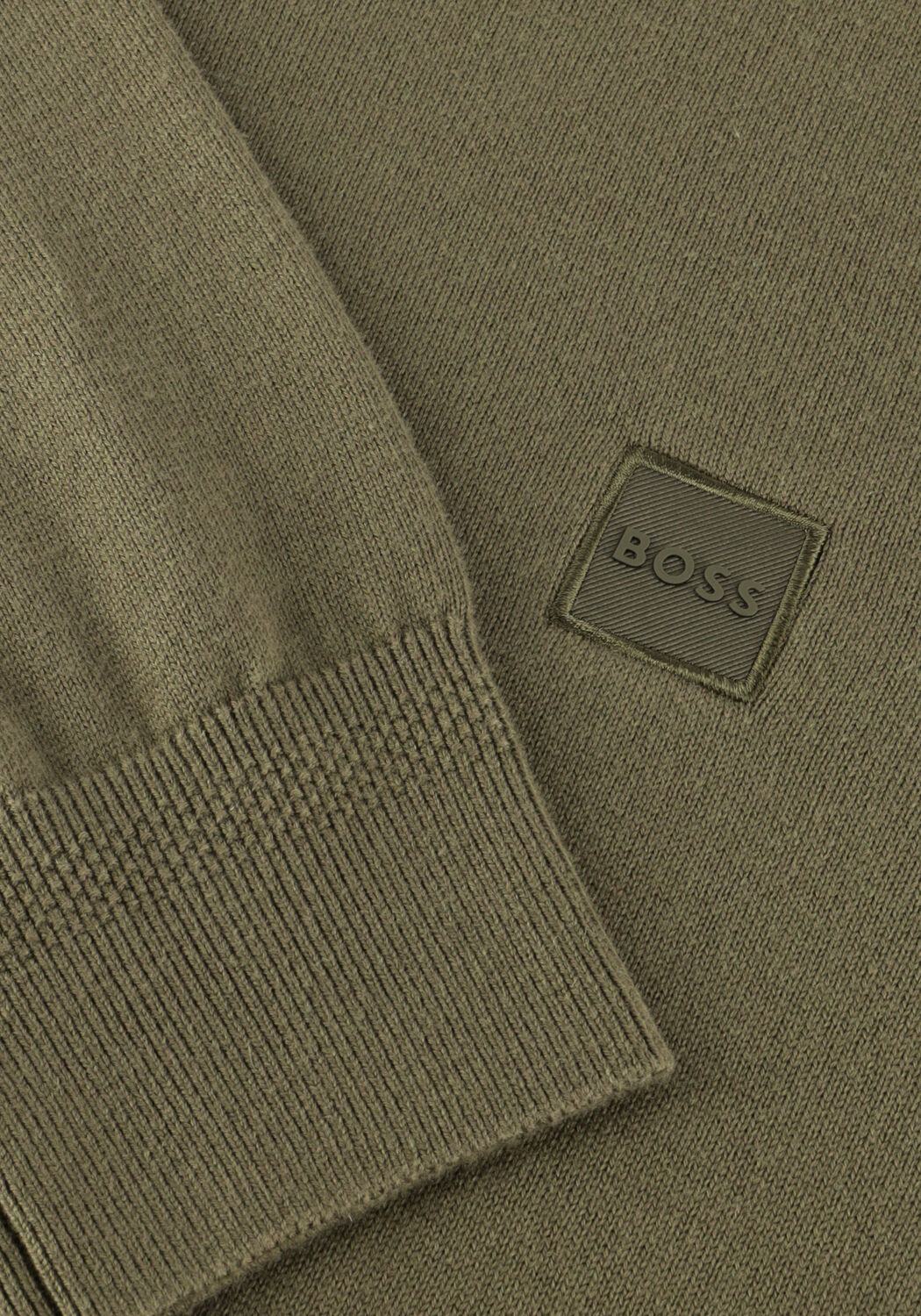 BOSS ORANGE Pull KANAVANO_S en vert - large