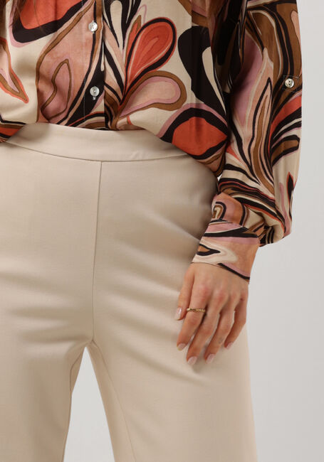 SUMMUM Pantalon large TROUSERS BOOT CUT PUNTO MILANO (4S2197) en blanc - large