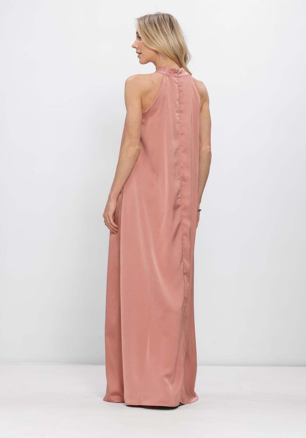 LINA LOCCHI Robe maxi LL-ALINA en rose - large