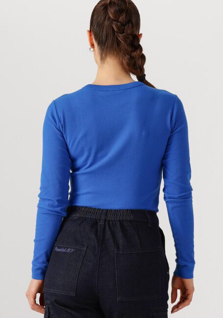 PENN & INK LONGSLEEVE W25F1745 Hauts & T-shirts en bleu - large
