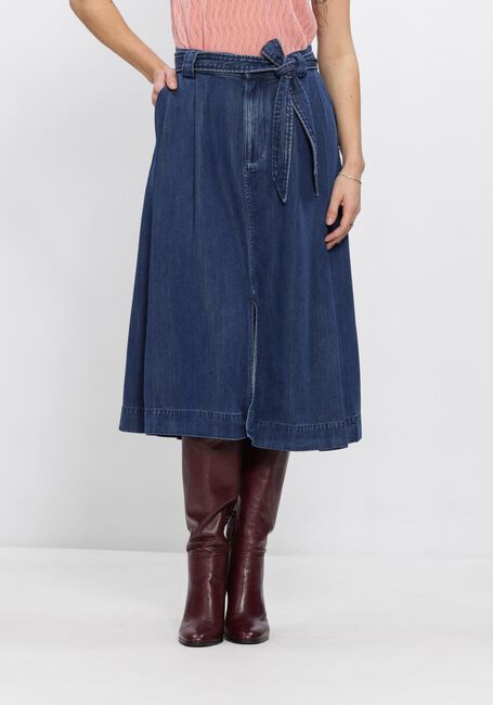 Blauwe MOS MOSH Midirok MMKODA DINEM SKIRT - large