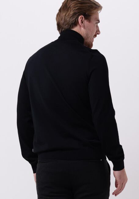 BOSS BLACK Col roulé MUSSO-P en noir - large