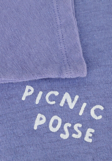 Sproet & Sprout T-shirt LINEN T-SHIRT BLUE BELL en violet - large