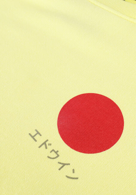EDWIN T-shirt JAPANESE SUN SUPPLY TS SINGLE JERSEY en jaune - large