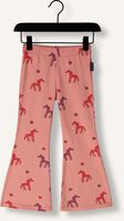 Roze DAILY BRAT Flared broek STARDUST HORSE FLARED PANTS Roze DAILY BRAT Flared broek STARDUST HORSE FLARED PANTS - medium