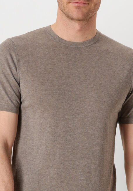 PROFUOMO T-shirt T-SHIRT CREW NECK SS en taupe - large