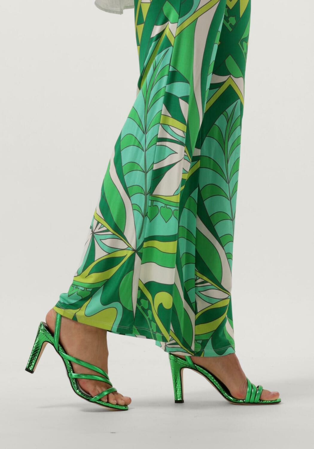 Groene dames sandalen 2025