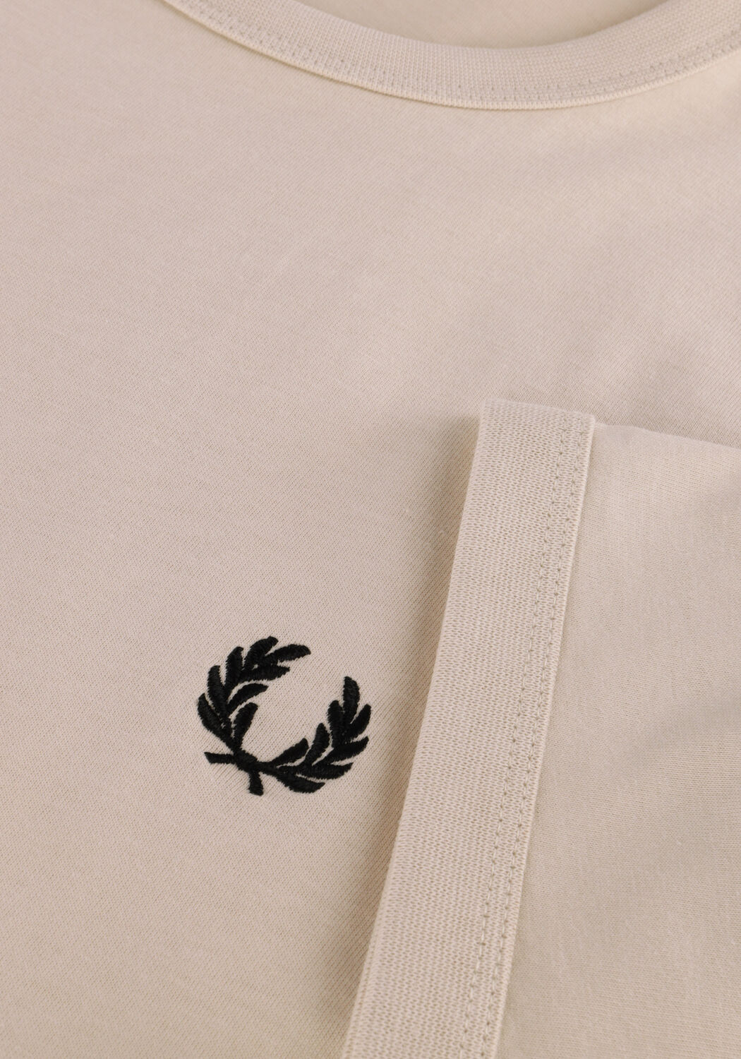 Gebroken wit FRED PERRY T-shirt RINGER T-SHIRT - large