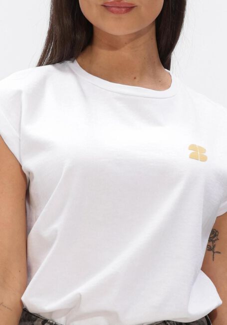 BY-BAR T-shirt TOBI FLAME TOP en blanc - large