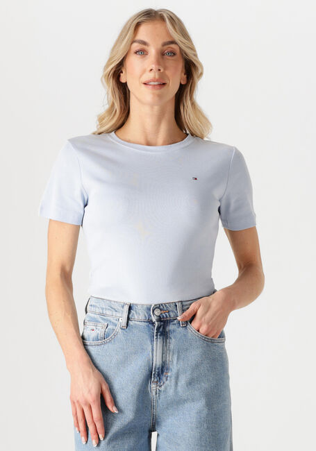 TOMMY HILFIGER T-shirt SLIM CODY C-NK SS Bleu clair - large