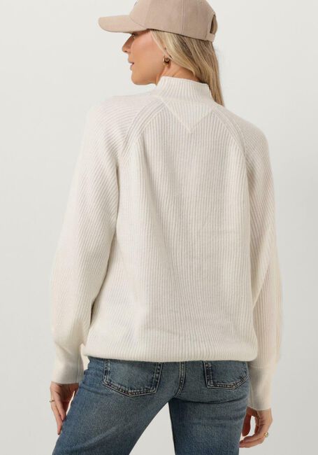 TOMMY JEANS Col roulé TJW RLX TURTLENECK LOFTY SWEATER Écru - large