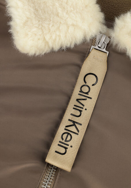 Beige CALVIN KLEIN Jack AVIATOR SHERPA JACKET Beige CALVIN KLEIN Jack AVIATOR SHERPA JACKET - large