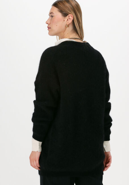 Zwarte BY-BAR Vest ABBY CARDIGAN - large