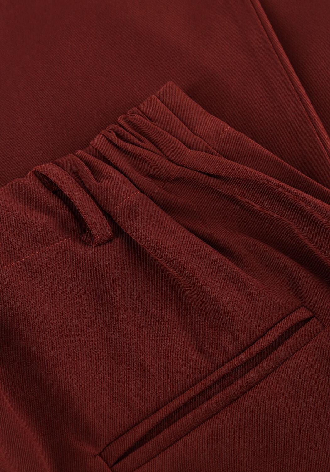 YDENCE Pantalon large PANTS SOLANGE TALL en marron - large