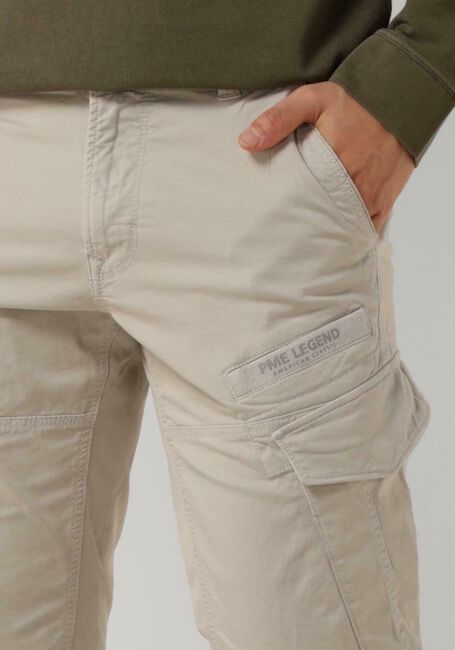 PME LEGEND Pantalon cargo NORDROP CARGO STRETCH TWILL Gris clair - large