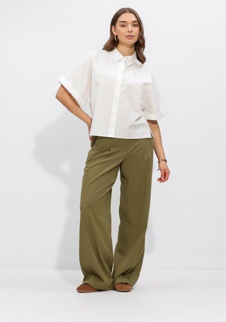 Gebroken wit ANOTHER LABEL  ALLUCA SHIRT S/S - large